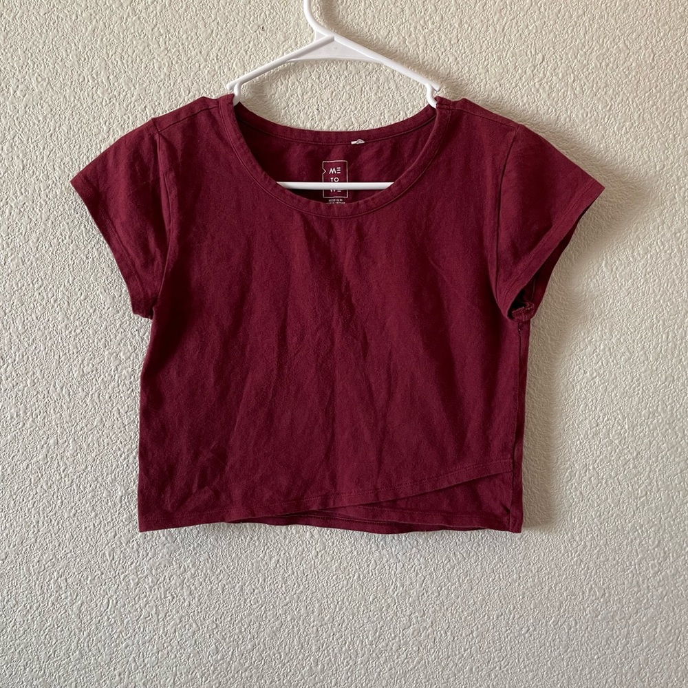 Me To We Crop Top
